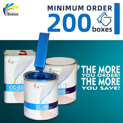 Peinture de réparation automobile professionnelle anti-UV bleu profond très vendue