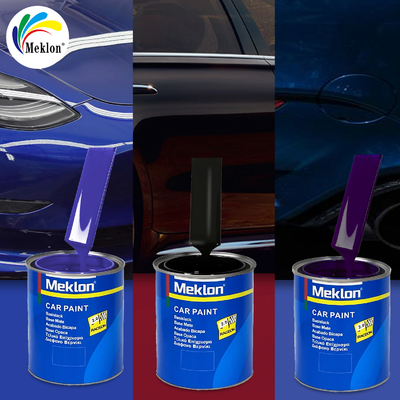 Peinture automobile noire pure résistante aux hautes températures et économique 1k2k