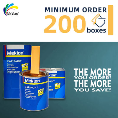 Les couleurs de peinture automobile peuvent être personnalisées et vendues dans le monde entier