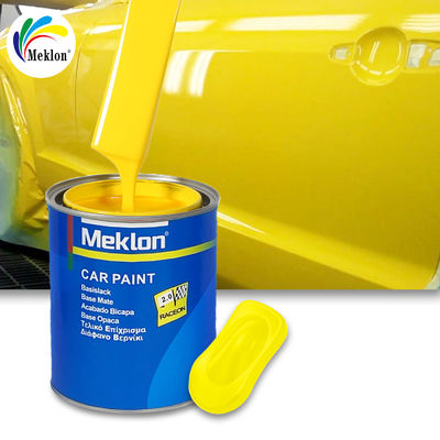 Vente chaude et réparation efficace Peinture automobile 1k2k Peinture automobile jaune citron