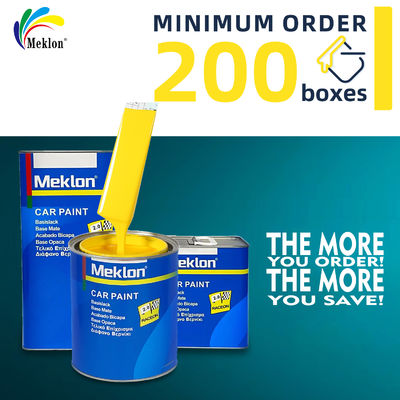 Vente chaude et réparation efficace Peinture automobile 1k2k Peinture automobile jaune citron