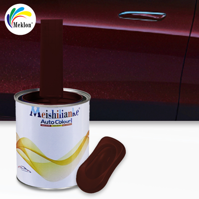 Peinture en spray pour voiture rouge foncé résistante à l'usure, haute performance et haute brillance