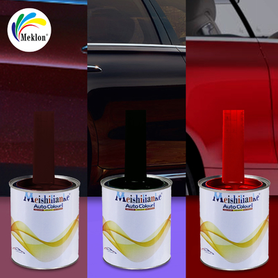Peinture de réparation de voiture noire pure résistante aux rayures et facile à réparer