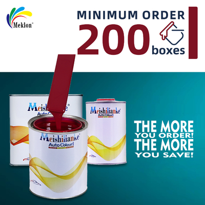 Peinture de réparation automobile rouge vin, résistante aux intempéries, économique et résistante aux hautes températures