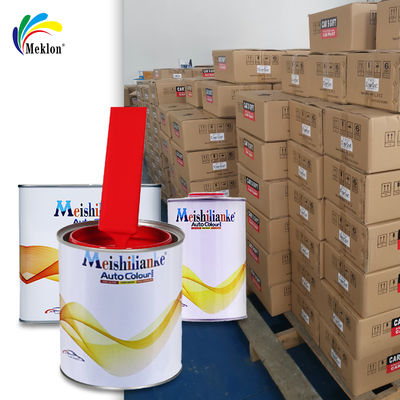 Peinture de réparation automobile rouge vif résistant aux rayures et à l'usure