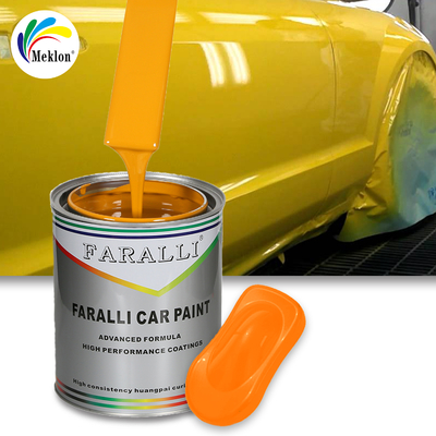 Peinture automobile jaune, haute performance, résistante aux intempéries, à faible coût, vente directe fabricant