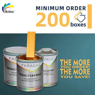 Peinture de voiture dorée écologique avec correspondance des couleurs d'origine et résistance aux rayures