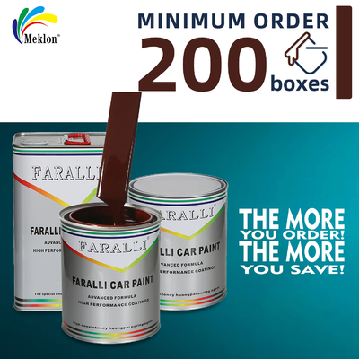 Peinture à l'eau de voiture à haute luminosité