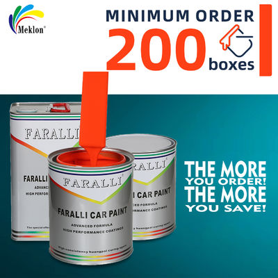 Vente chaude et rentable Peinture orange brillante pour la peinture automobile