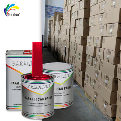 Fabricant Ventes directes de peinture automobile résistante aux UV à haute brillance continue rouge vif