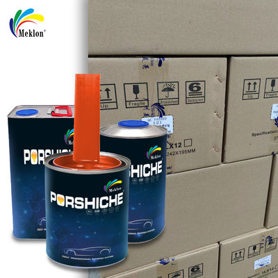 Peinture de réparation fournie en usine résistante aux UV et résistante aux intempéries Peinture de voiture rouge orange