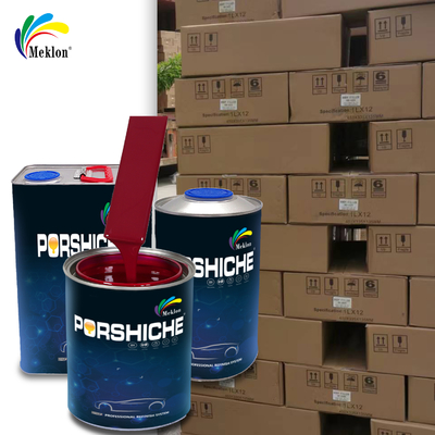 Comparez la couleur d'usine d'origine avec une rentabilité élevée pour le vin rouge Réparation et peinture de voiture