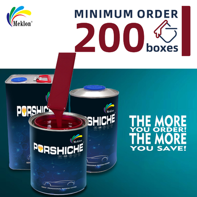 Comparez la couleur d'usine d'origine avec une rentabilité élevée pour le vin rouge Réparation et peinture de voiture