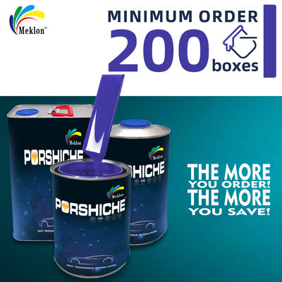 1K2K Peinture automobile de haute qualité de qualité d'usine, résistante à l'usure et aux rayures, bleue violette