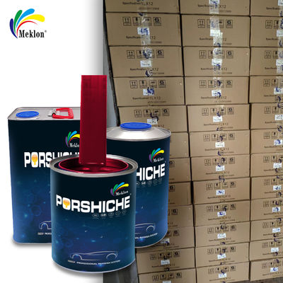 Peinture automobile rouge foncé à faible teneur en COV pour la fibre de verre en plastique métallique