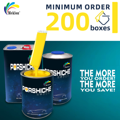 Peinture automobile jaune citron brillant - 380 g/l de COV