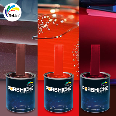 Peinture automobile rouge Meklon à séchage rapide - Haute brillance, résistante aux UV