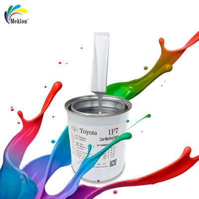 Peinture de réparation automobile en argent à séchage rapide pour le métal, le plastique et la fibre de verre