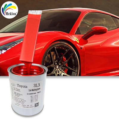 3L3 Peinture de voiture rouge perle profonde - haute résistance au brillant et aux rayures