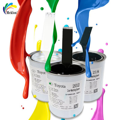 Peinture de réparation 1K noir brillant pour surfaces métalliques