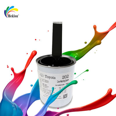 Peinture de réparation 1K noir brillant pour surfaces métalliques