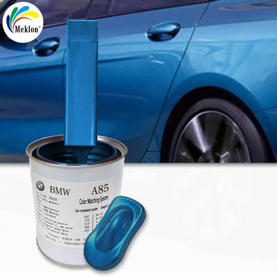 Vente directe de chauffage d'usine Anti-UV Peinture de voiture bleu-vert respectueuse de l'environnement