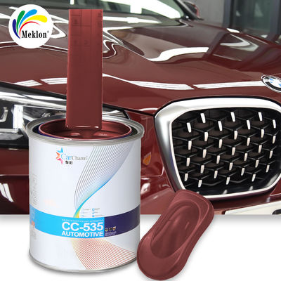 1K2K Peinture automobile rouge foncé efficace et durable