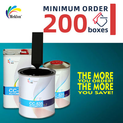 Peinture de voiture noire froide brillante et économique