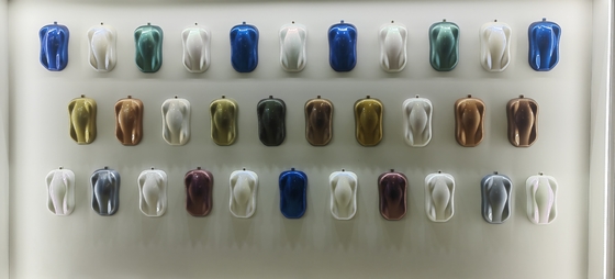 Peinture automobile en cuivre non toxique Perle résistante aux intempéries Anti-UV Finition brillante