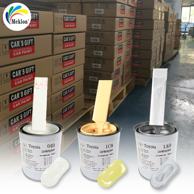 Eco-friendly et rentable Toyota 1C8 poudre d'argent peinture automobile Temps de séchage 2-3 heures