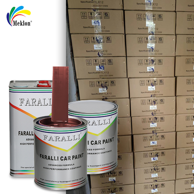 Peinture automobile de haute performance rouge Peinture automobile en poudre Cooper Temps de séchage 2-3 heures