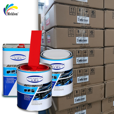 Peinture acrylique résistante à la corrosion et à l'usure Peinture automobile métallique Peinture automobile rouge