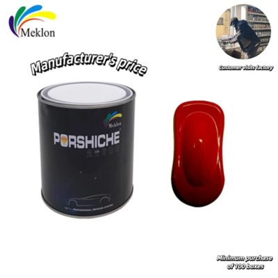 Peinture de voiture rouge métallique argentée résistante aux moisissures non toxique