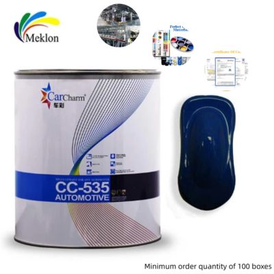 La peinture de finition de voiture à pulvérisation de résistance aux UV 1K Blue Car Coating pour réparation