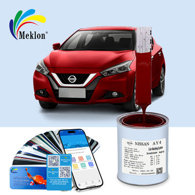 Peinture automobile mixte rose rouge résistant à l'usure résistant aux UV