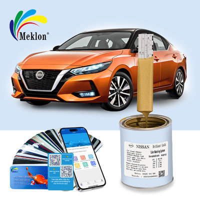 L'or brillant est un revêtement de peinture de voiture résistant aux UV.