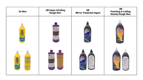 Réparation des rayures Polie de cire 3M cire grossière pour la beauté automobile
