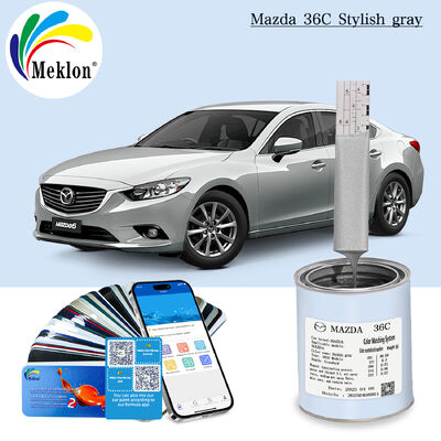 36C Style Gray La peinture automobile grise neutre parfaite de Mazda