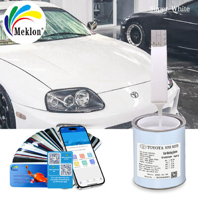 Super Blanc Refinish Peinture de voiture Finition lisse Pratique pour FAW Toyota 040