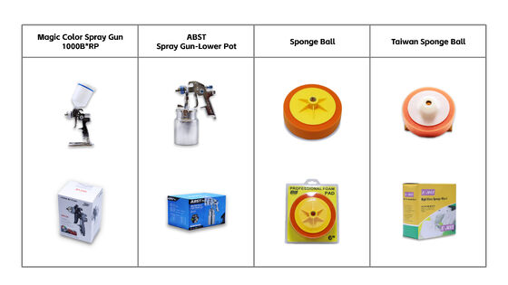 Pistolet de peinture de voiture efficace et durable