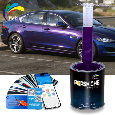 Puissance de couverture élevée Refinition profonde et pleine teinte Refinition de la peinture automobile P-209 bleu violet pour véhicules