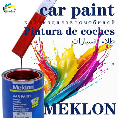 Meklon rouge vif Perle haute chrome Résistant aux rayures Refinir la peinture automobile pour la réparation automobile