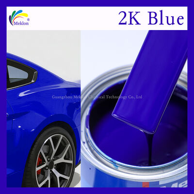 Meklon MK-208 2K bleu résistant aux rayures, faible émission de COV, peinture de finition de voiture pour réparation automobile