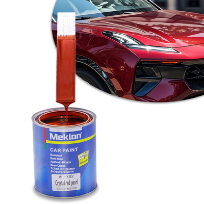Meklon MK-X-02 Perle rouge cristalline Automobile industrielle de finition Peinture à pulvériser Peinture acrylique de revêtement liquide Fabricant Prix d'usine