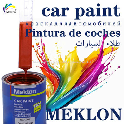 Meklon MK-X-02 Perle rouge cristalline Automobile industrielle de finition Peinture à pulvériser Peinture acrylique de revêtement liquide Fabricant Prix d'usine