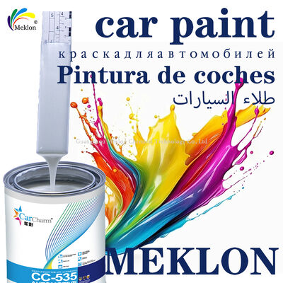 100% de correspondance Mk-X-11 Peinture de voiture de finition acrylique Spray 1k Basecoat Peinture de voiture de perle blanche cristalline brillante pour la réparation automobile