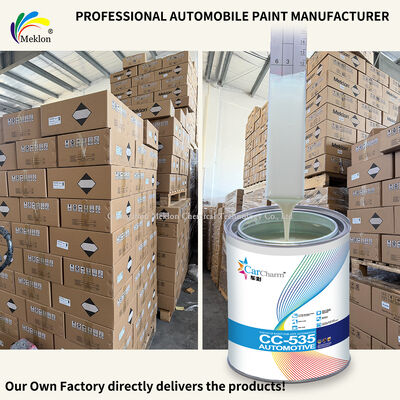 Peinture de retouche automobile en résine acrylique vert perle résistante aux rayures et à faible teneur en COV pour la réparation automobile