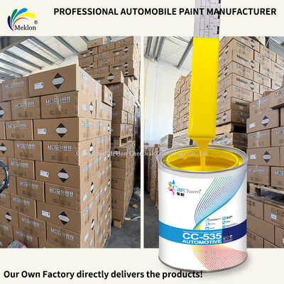 2K Peinture acrylique jaune citron automobile Auto Refinish Coating & Paintt Utilisation industrielle Réparation et rénovation de voitures