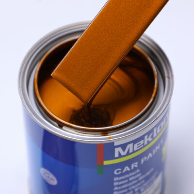 Séchage rapide 1K Peinture acrylique orange rouge argent automobile Refinissement automobile revêtement et peinture d'usage industriel Réparation et rénovation automobile