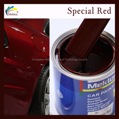 Peinture Acrylique Rouge Spéciale Haute Pouvoir Couvrant pour Retouche Automobile